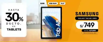 La Curacao SAMSUNG GALAXY TAB A8 oferta