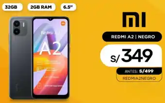 La Curacao REDMI A2 | NEGRO oferta