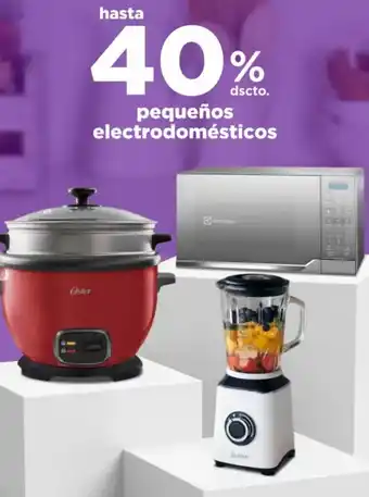 pequeños electrodomésticos