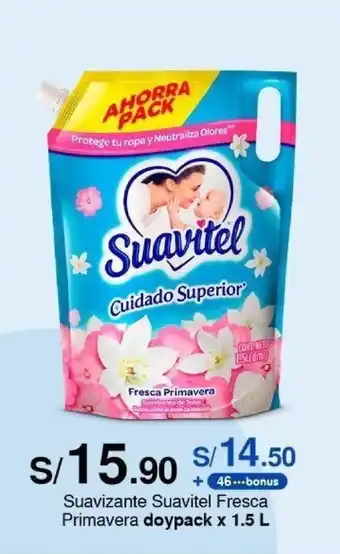 Metro Suavizante Suavitel Fresca Primavera doypack x 1.5 L oferta