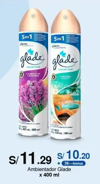 Ambientador Glade x 400 ml