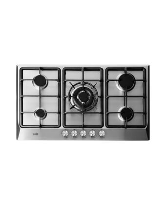 Tiendas EFE Cocina empotrable inoxidable sole 5 hornillas 87cm 3120solco038 oferta