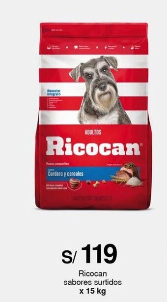 Metro Ricocan sabores surtidos x 15 kg oferta