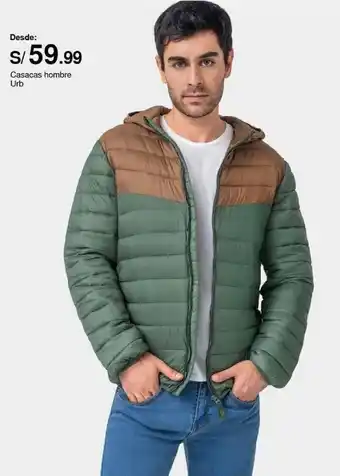 Metro Casacas hombre Urb oferta