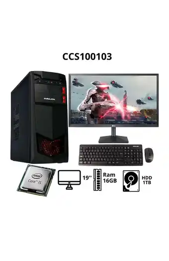 Tiendas EFE Desktop 19 windows 10 pro i5 6th hdd 16gb 1tb oferta
