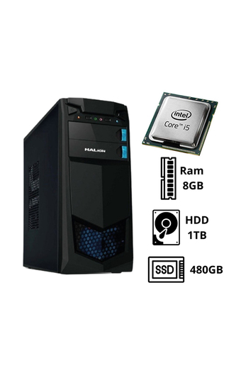 Tiendas EFE Desktop windows 10 pro i5 8gb hdd 1tb ssd 480gb oferta