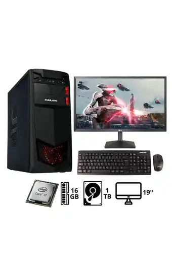 Tiendas EFE Desktop 19 windows 10 pro i7 6th hdd 16gb 1tb oferta