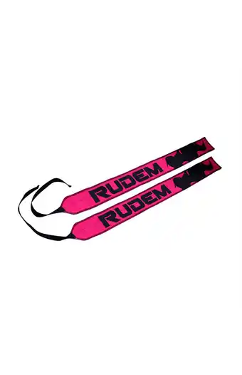 Tiendas EFE Muñequeras (wraps) rudem fitness fucsia oferta