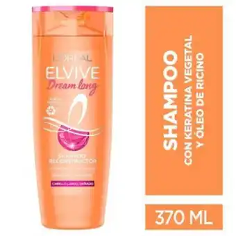 Tottus Shampoo elvive para cabello largo de 370 ml oferta