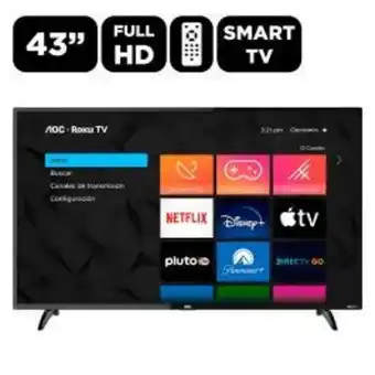 Carsa Televisor smart full hd aoc 43 pulgadas led 43s5135 oferta