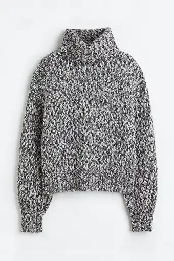 H&M Chompa de cuello alto oferta