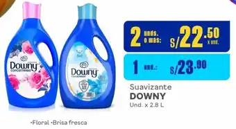 Suavizante DOWNY Und. x 2.8 L