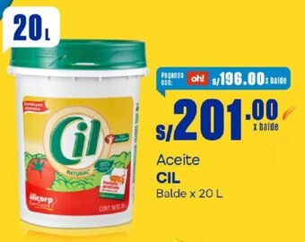 Makro Aceite CIL Balde x 20 L oferta