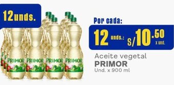Makro Aceite vegetal PRIMOR Und. x 900 ml oferta