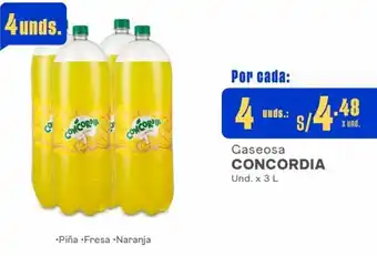Makro Gaseosa CONCORDIA Und. x 3 L oferta