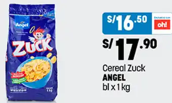 Plaza Vea Cereal Zuck ANGEL blx1 kg oferta
