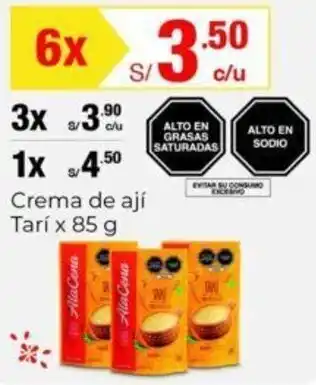 Metro Crema de ají Tarí x 85 g oferta