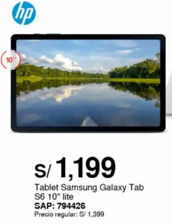 Metro Tablet Samsung Galaxy Tab S6 10" lite oferta