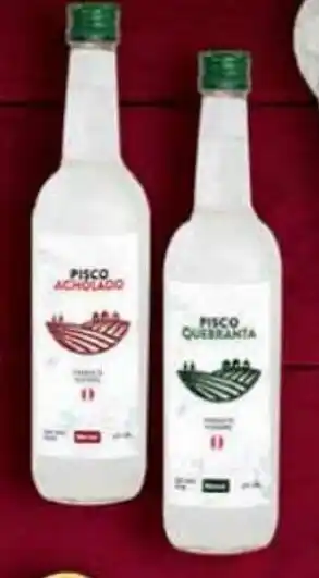 MaxiAhorro MERKAT Pisco Acholado/ Quebranta Bot. x 750 ml. oferta