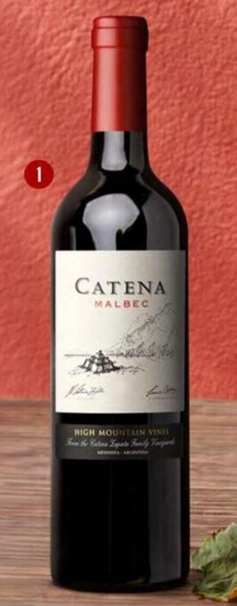 Wong VINO CATENA BOT. X 750 ML oferta