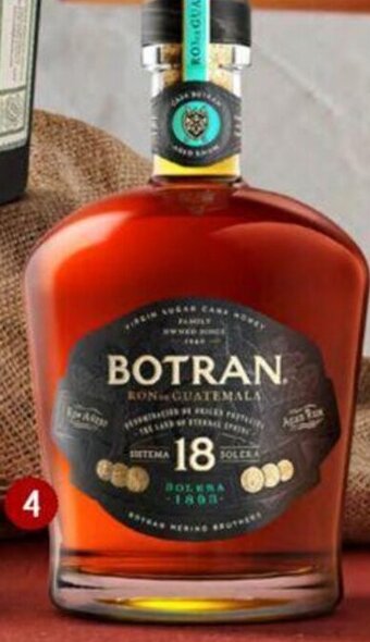 Wong RON BOTRÁN 18 BOT. X 750 ML oferta