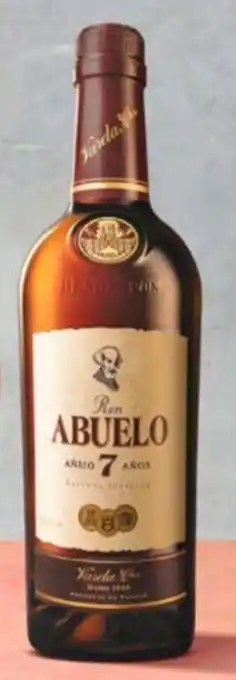 Wong RỌN ABUELO 7 AÑOS AÑEJO SUPERIOR BOT. X 750 ML oferta