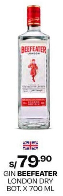Wong GIN BEEFEATER LONDON DRY BOT. X 700 ML oferta