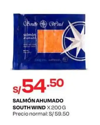 Wong SALMÓN AHUMADO SOUTH WIND X 200 G oferta