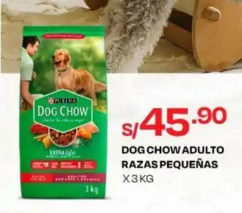 Wong DOG CHOW ADULTO RAZAS PEQUEÑAS X 3KG oferta