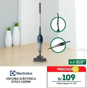 Tottus Electrolux ESCOBA ELÉCTRICA STK14 1300W oferta