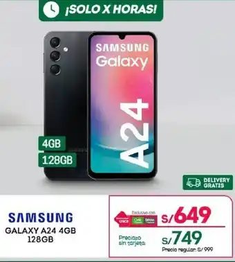 Tottus SAMSUNG GALAXY A24 4GB 128GB oferta