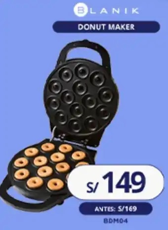 Tiendas EFE BLANIK DONUT MAKER oferta