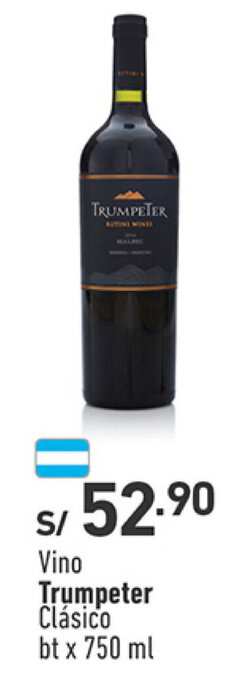 Vivanda Vino Trumpeter Clásico bt x 750 ml oferta