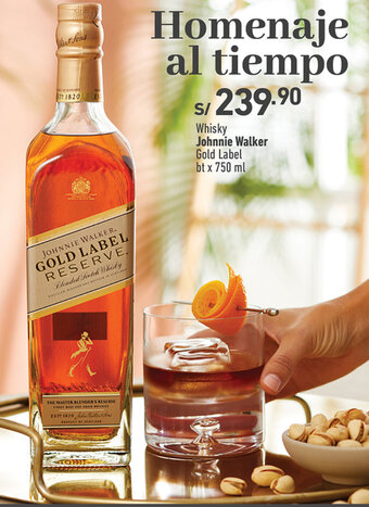 Vivanda Whisky Johnnie Walker Gold Label bt x 750 ml oferta