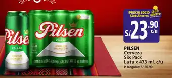 Mayorsa PILSEN Cerveza Six Pack Lata x 473 ml. oferta