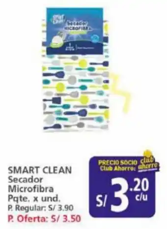 Mayorsa SMART CLEAN Secador Microfibra Pqte, x und. oferta
