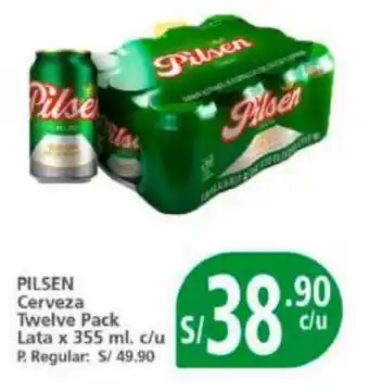 Mayorsa PILSEN Cerveza Twelve Pack Lata x 355 ml. c/u oferta