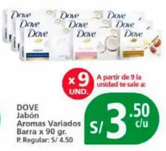 Mayorsa DOVE Jabón Barra x 90 gr. oferta