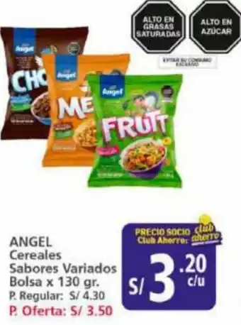 Mayorsa ANGEL Cereales Sabores Variados Bolsa x 130 gr. oferta