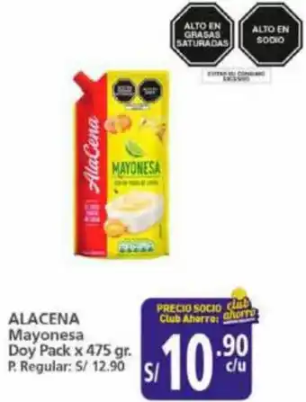Mayorsa ALACENA Mayonesa Doy Pack x 475 gr. oferta