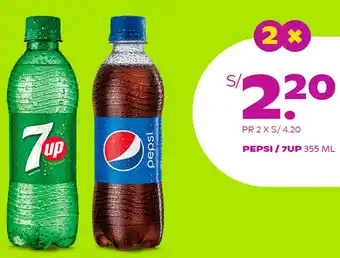 Tambo PEPSI / 7UP 355 ML oferta