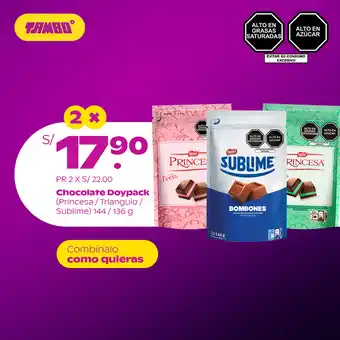 Tambo Chocolate Doypack 144/136g oferta