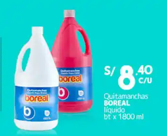 Plaza Vea Boreal Liquido Quitamanchas 1800ml oferta