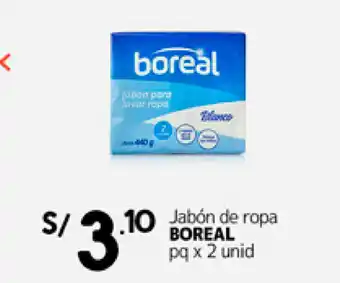 Plaza Vea Boreal Jabon de Ropa oferta