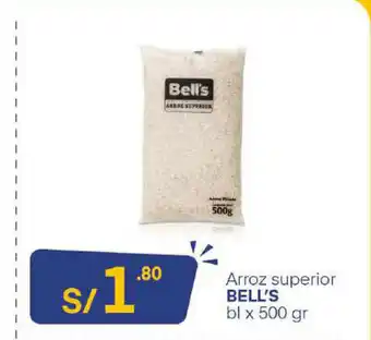 Plaza Vea Bell's Arroz Superior 500gr oferta