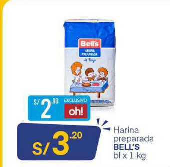 Plaza Vea Bell's Harina Preparada 1kg oferta