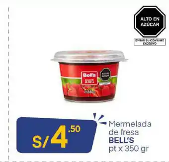 Plaza Vea Bell's Mermelada de fresa 350gr oferta