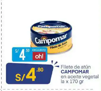 Plaza Vea Campomar Filete de atun 170gr oferta