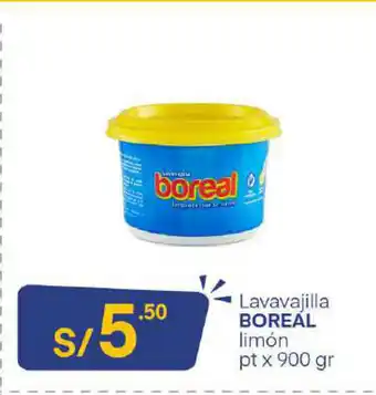 Plaza Vea Boreal Limon Lavavajilla 900gr oferta