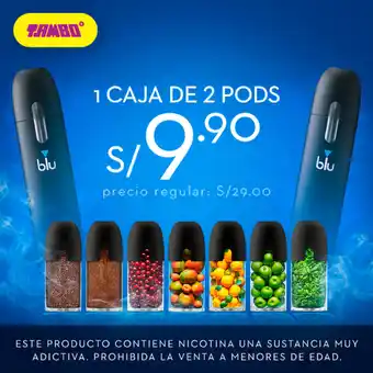 Tambo Caja de 2 Pods oferta